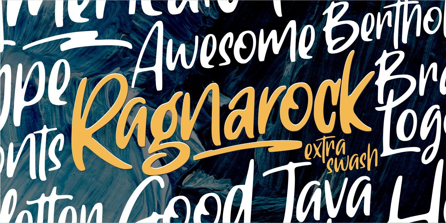 Шрифт Ragnarock